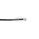 ProConnect CAT6S-7-BK Slim Cat6E Patch Cable 7' - Black (5 Pack)