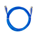 ProConnect CAT6S-5-BL Slim Cat6E Patch Cable 5' - Blue (10 Pack)