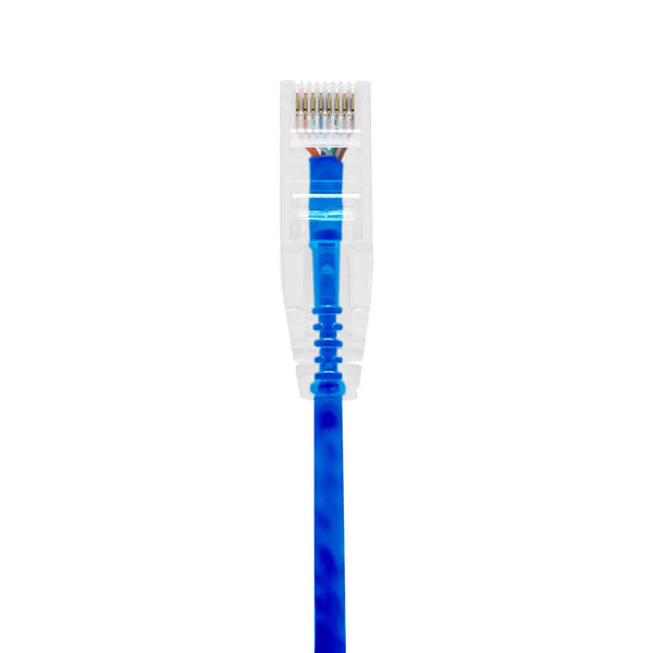 ProConnect CAT6S-7-BL Slim Cat6E Patch Cable 7' - Blue (5 Pack)