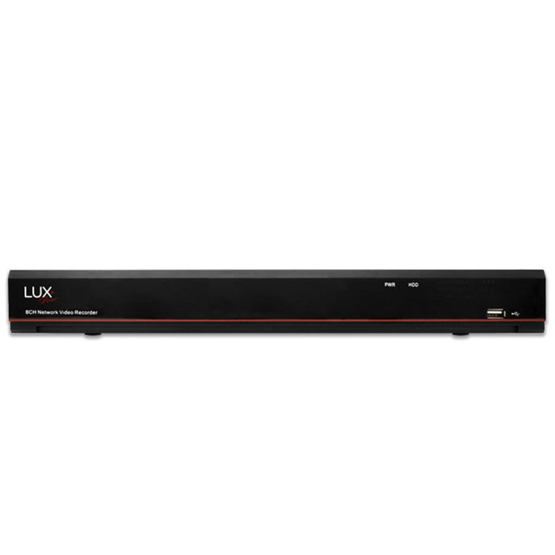 LUX Technologies LP-PRONVR8-4T 8-Channel 4TB HD NVR