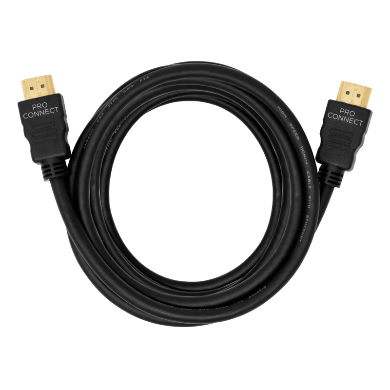 ProConnect HD-10 Standard HDMI Cable 2.0 18Gbps High Speed w/ Ethernet - 10'