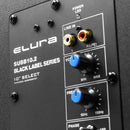 Elura SUBB10.2 Black Label 10" 175-Watt Down Firing Power Port Subwoofer