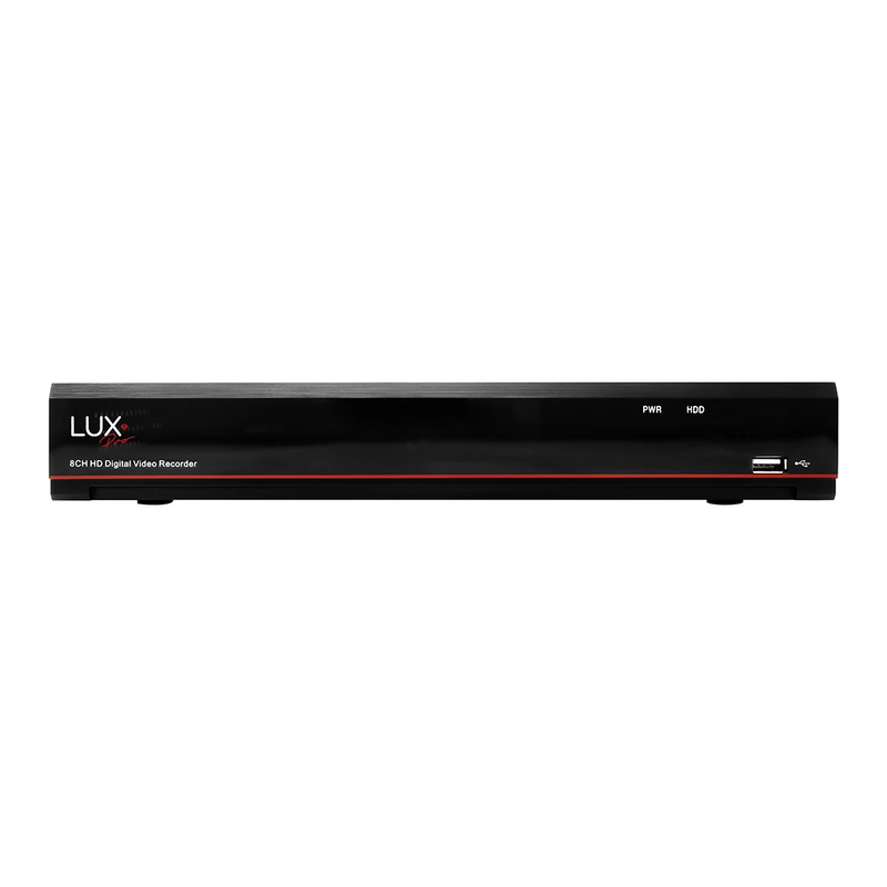 LUX Technologies LP-PRODVR8-2T 8 Channel 2TB HD DVR