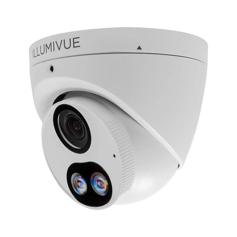 Illumivue IP8T-SNL 8MP IP Turret Camera with NightLight and NightColor